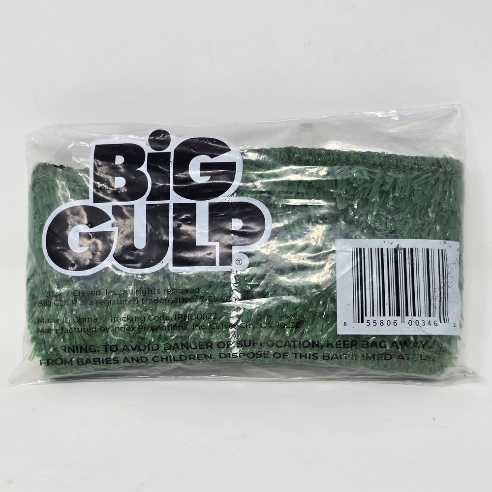 Big Gulp Grass Drink Holder 7-Eleven Car Coaster Sleeve New - Picture 3 of 3